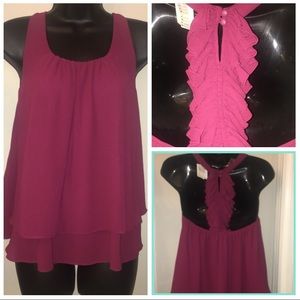 New (Boutique) Beautiful Wine Colored